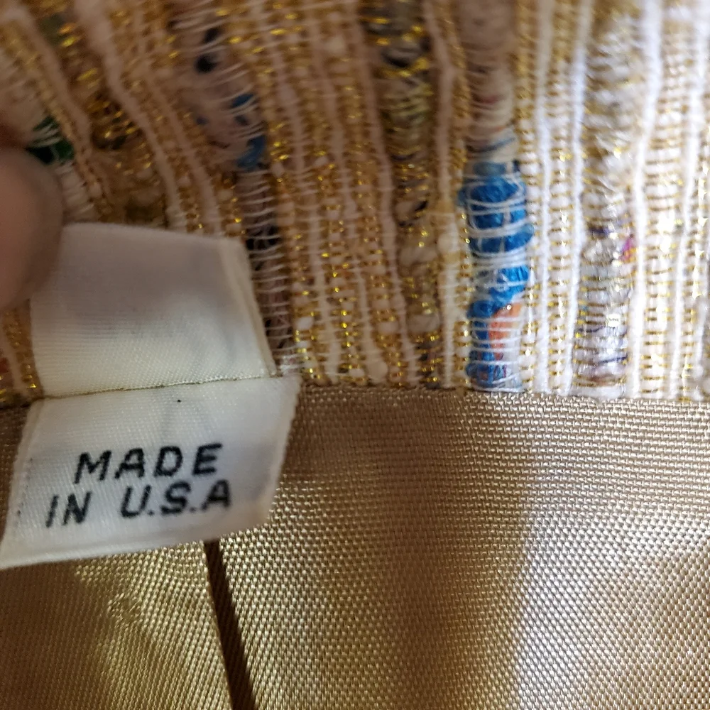 Metallic Tweed Blazer - Picture 7 of 9